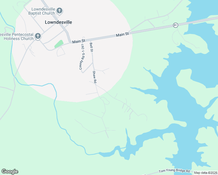 map of restaurants, bars, coffee shops, grocery stores, and more near 67 Beaver Lane in Iva