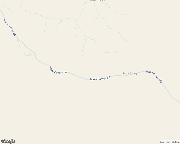 map of restaurants, bars, coffee shops, grocery stores, and more near Burns Canyon Road in Pioneertown