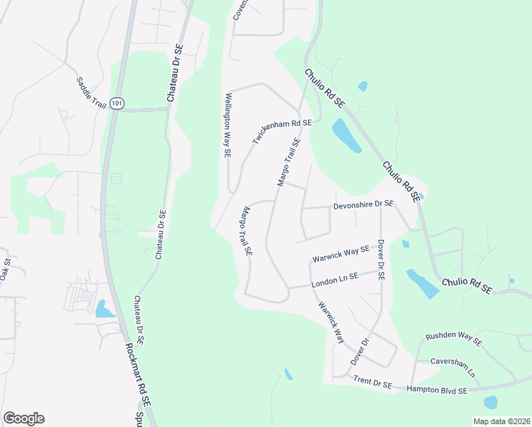 map of restaurants, bars, coffee shops, grocery stores, and more near 105 Margo Trail Southeast in Rome