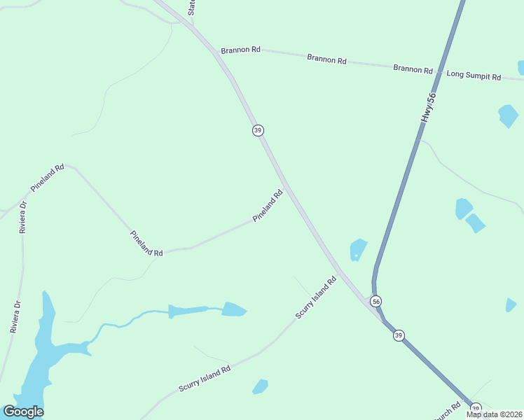 map of restaurants, bars, coffee shops, grocery stores, and more near 982 Pineland Road in Chappells