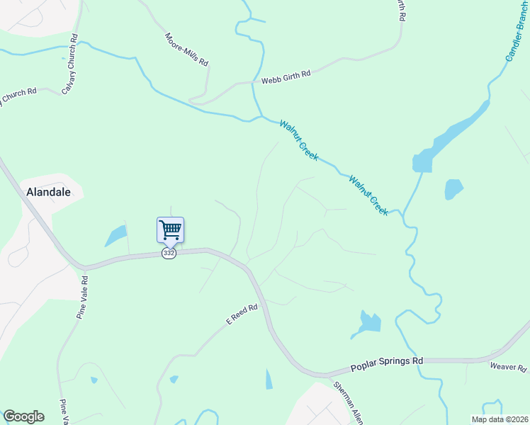 map of restaurants, bars, coffee shops, grocery stores, and more near 4336 Shag Bark Tr in Gainesville