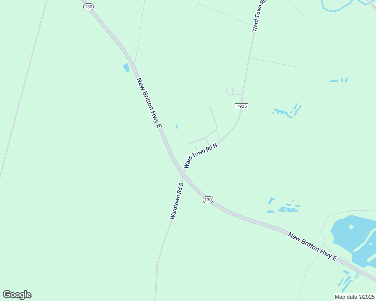 map of restaurants, bars, coffee shops, grocery stores, and more near 133 Ward Town Road North in Whiteville