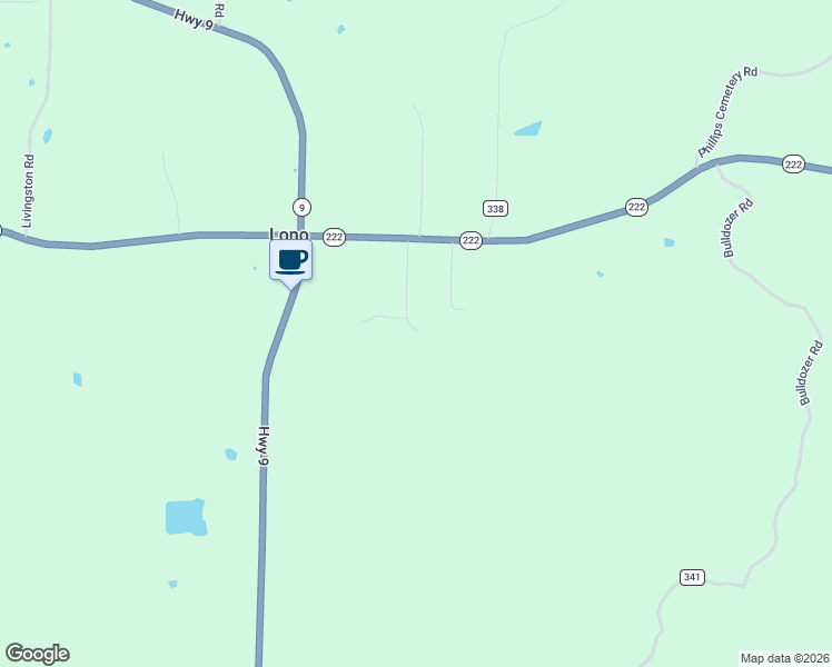 map of restaurants, bars, coffee shops, grocery stores, and more near 144 Simmons Road in Leola