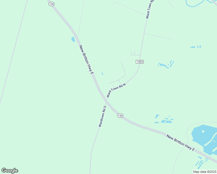map of restaurants, bars, coffee shops, grocery stores, and more near 133 Ward Town Road North in Whiteville