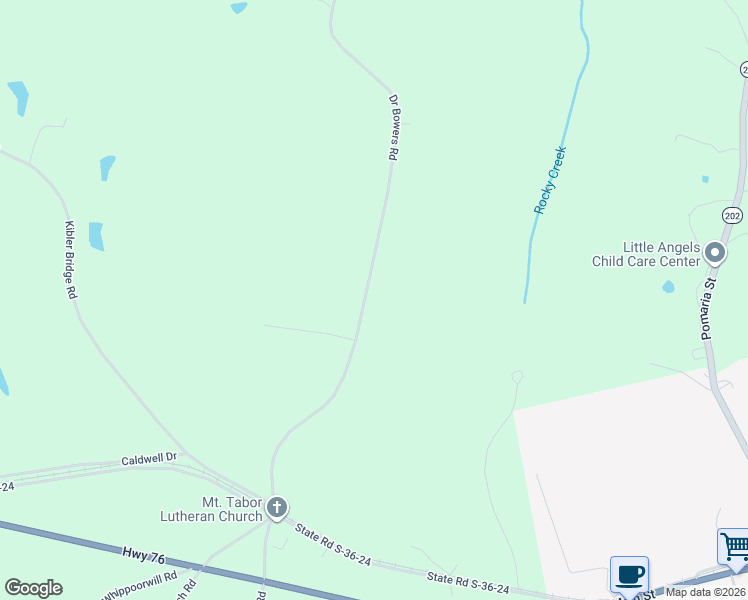 map of restaurants, bars, coffee shops, grocery stores, and more near 683 Doctor Bowers Road in Little Mountain