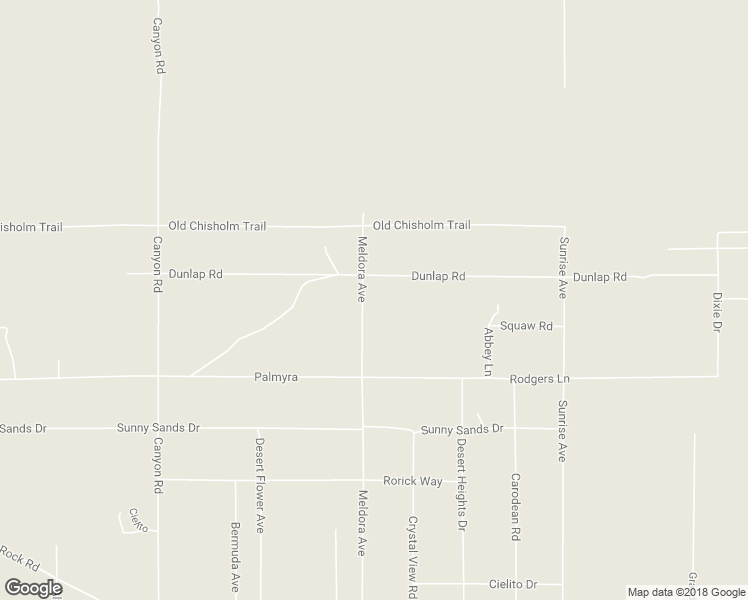 map of restaurants, bars, coffee shops, grocery stores, and more near 2653 Meldora Avenue in Twentynine Palms