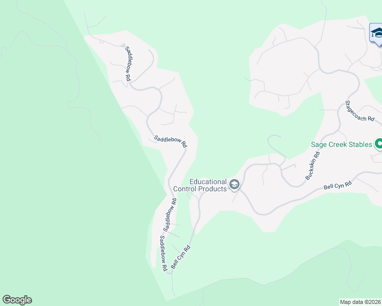 map of restaurants, bars, coffee shops, grocery stores, and more near 80 Saddlebow Road in Bell Canyon