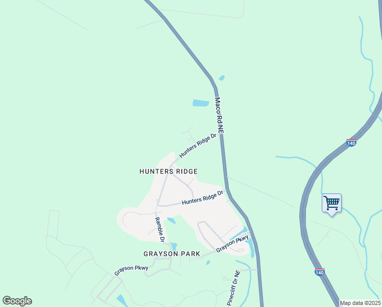 map of restaurants, bars, coffee shops, grocery stores, and more near 7148 Hunters Ridge Drive in Leland