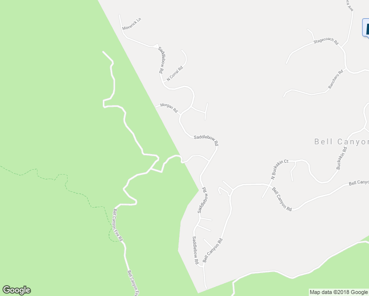 map of restaurants, bars, coffee shops, grocery stores, and more near 109 Saddlebow Road in Bell Canyon