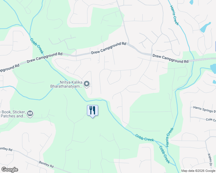map of restaurants, bars, coffee shops, grocery stores, and more near 3995 Carissa Trce in Cumming