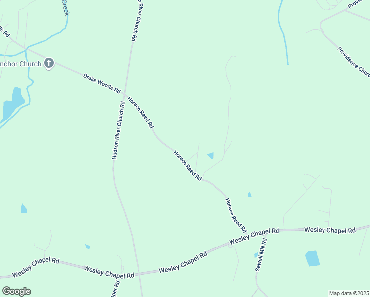 map of restaurants, bars, coffee shops, grocery stores, and more near 530 Horace Reed Road in Danielsville