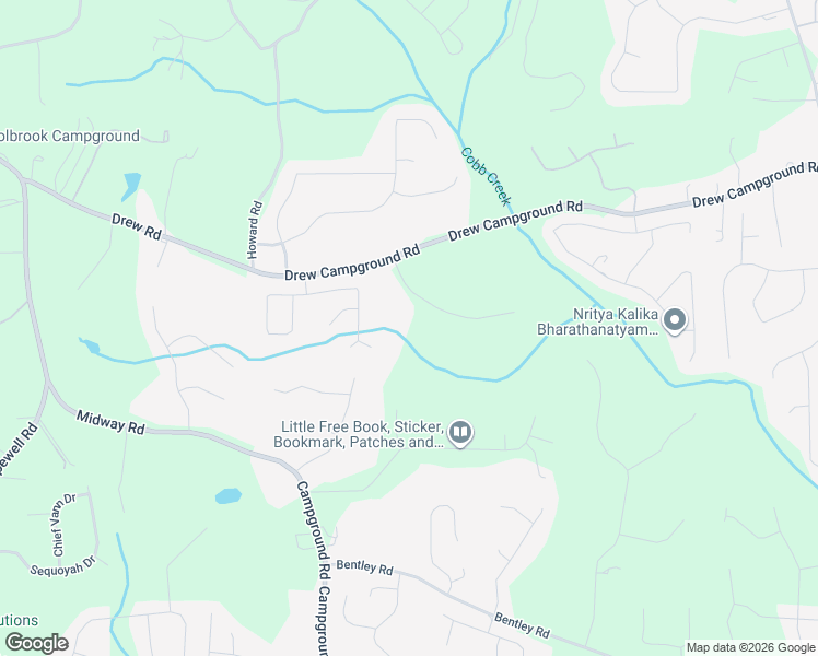 map of restaurants, bars, coffee shops, grocery stores, and more near 170 Red Bank Road in Alpharetta