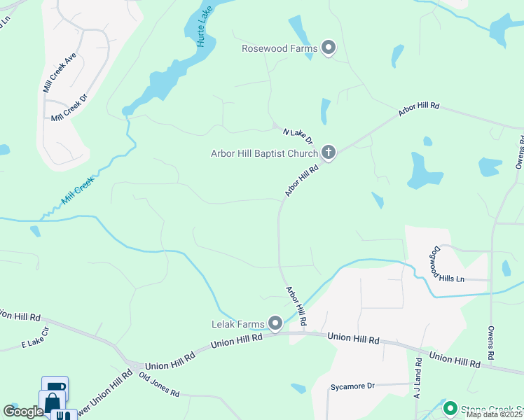 map of restaurants, bars, coffee shops, grocery stores, and more near 225 Woodmont Court in Canton