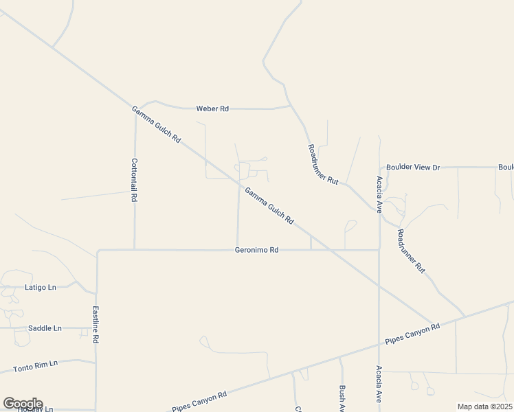 map of restaurants, bars, coffee shops, grocery stores, and more near 2375 Dog Iron Lane in Pioneertown