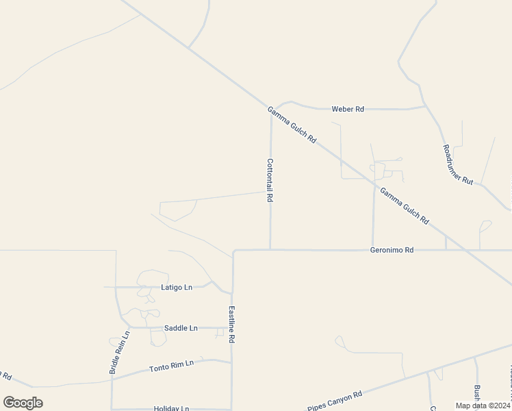 map of restaurants, bars, coffee shops, grocery stores, and more near 2310 Cottontail Road in Pioneertown