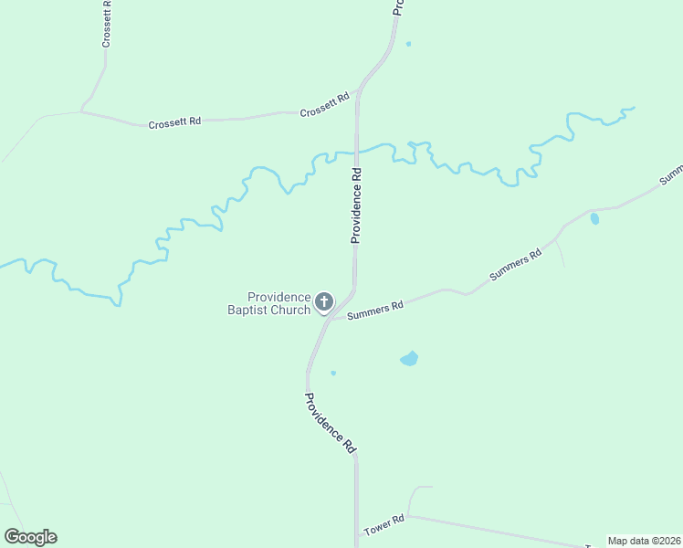 map of restaurants, bars, coffee shops, grocery stores, and more near 2546 Providence Road in Pine Bluff