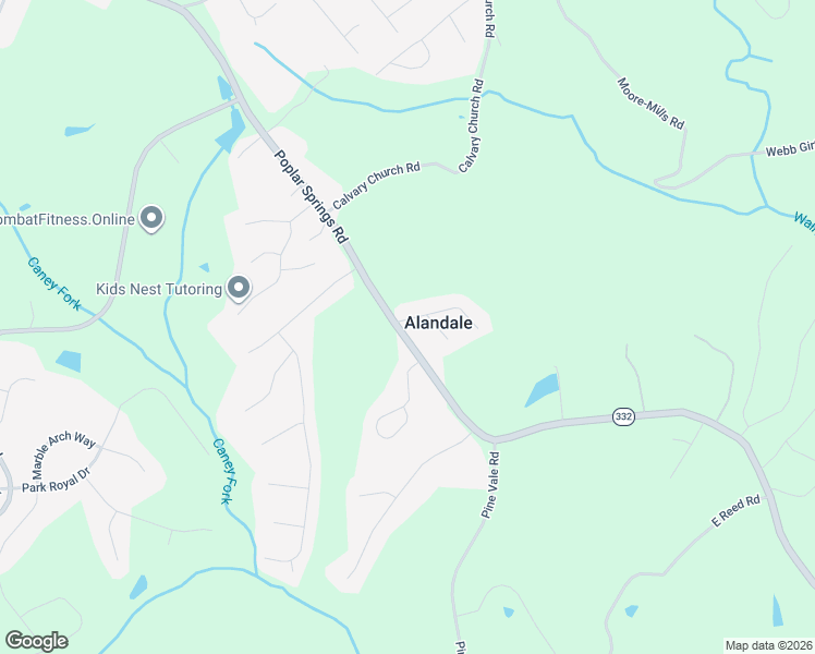 map of restaurants, bars, coffee shops, grocery stores, and more near 4050 Sharon Drive in Gainesville