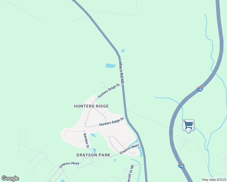 map of restaurants, bars, coffee shops, grocery stores, and more near 7130 Hunters Ridge Drive in Leland