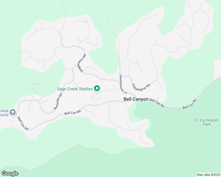 map of restaurants, bars, coffee shops, grocery stores, and more near 14 Baymare Road in Bell Canyon
