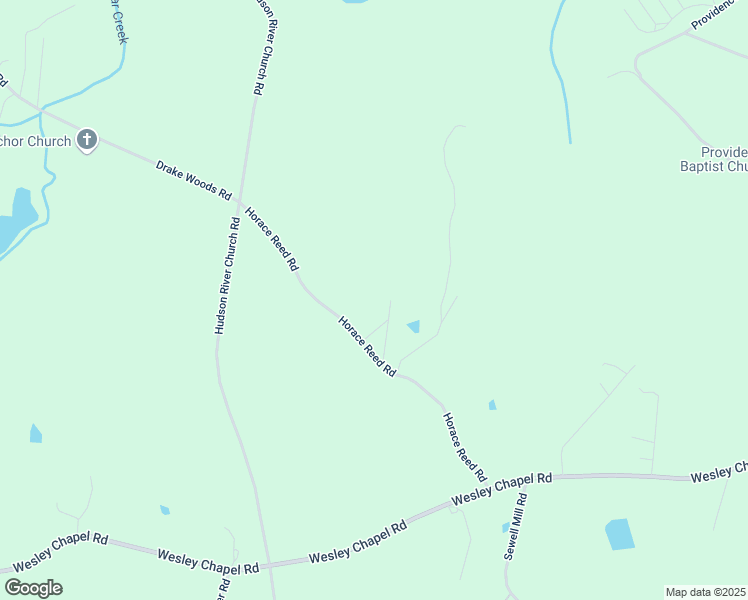 map of restaurants, bars, coffee shops, grocery stores, and more near 530 Horace Reed Road in Danielsville