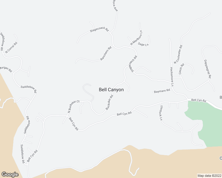 map of restaurants, bars, coffee shops, grocery stores, and more near 39 Buckskin Road in Bell Canyon