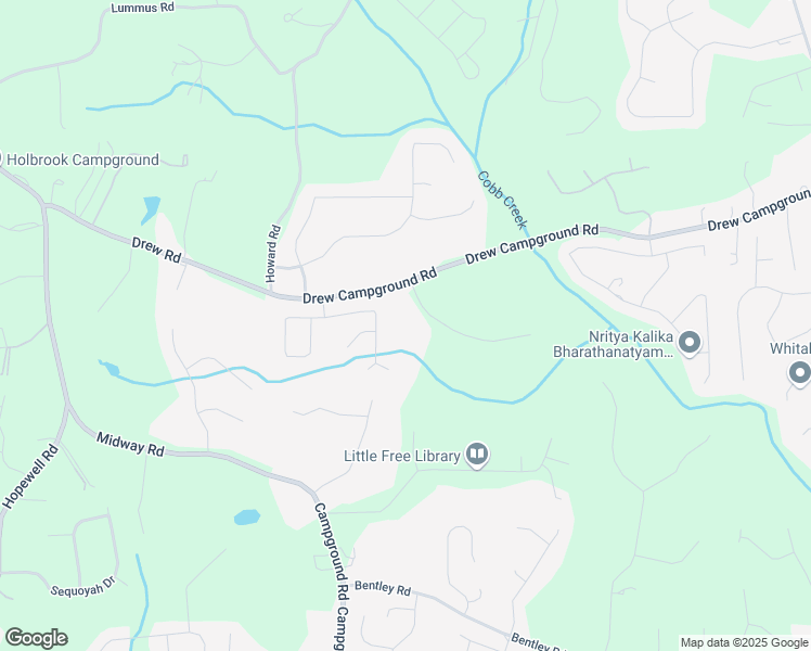 map of restaurants, bars, coffee shops, grocery stores, and more near 162 Red Bank Road in Alpharetta