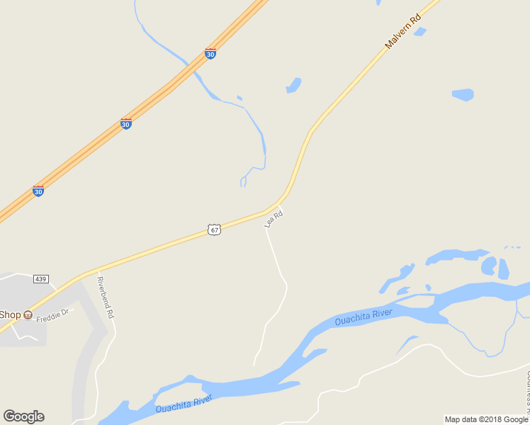map of restaurants, bars, coffee shops, grocery stores, and more near 1500 Malvern Road in Arkadelphia