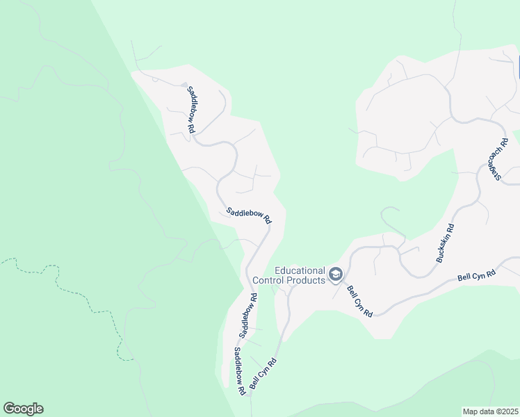 map of restaurants, bars, coffee shops, grocery stores, and more near 96 Saddlebow Road in Bell Canyon