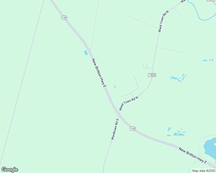 map of restaurants, bars, coffee shops, grocery stores, and more near 8627 New Britton Highway East in Whiteville