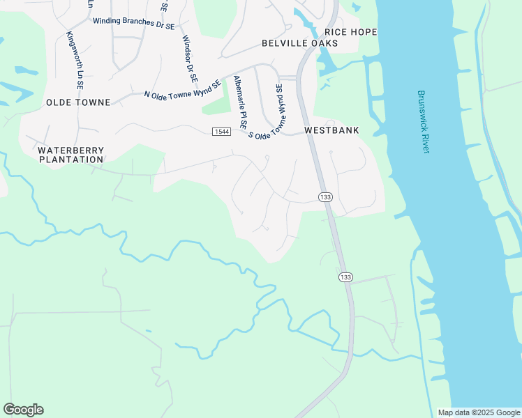 map of restaurants, bars, coffee shops, grocery stores, and more near 10181 Stoneybrook Court Southeast in Leland