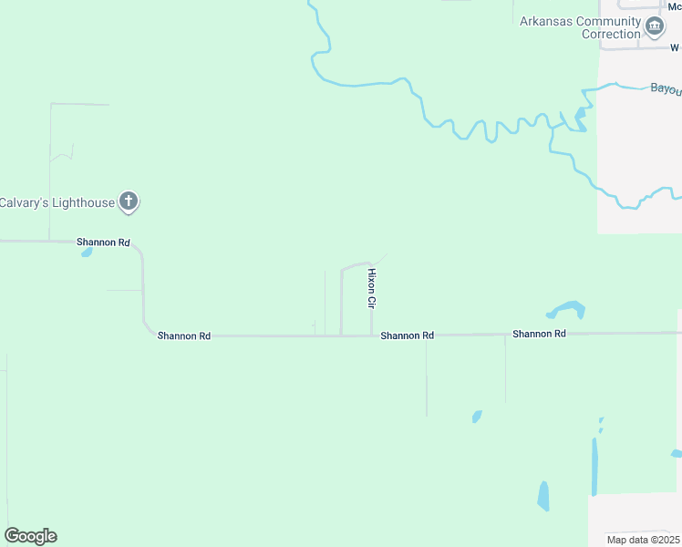 map of restaurants, bars, coffee shops, grocery stores, and more near 2798 Hixon Road in Pine Bluff
