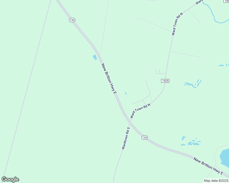 map of restaurants, bars, coffee shops, grocery stores, and more near 8603 New Britton Highway East in Whiteville