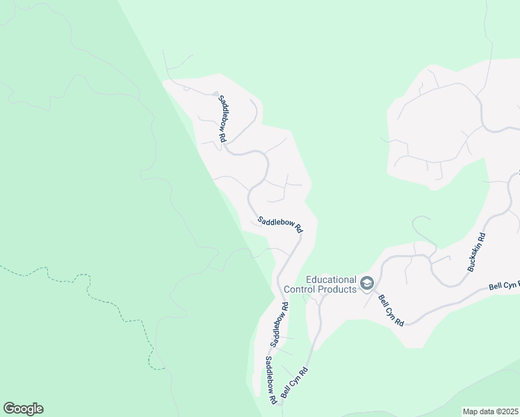 map of restaurants, bars, coffee shops, grocery stores, and more near 122 Saddlebow Road in Bell Canyon