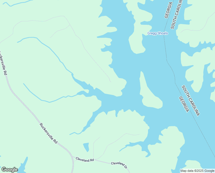 map of restaurants, bars, coffee shops, grocery stores, and more near 2495 Pine Ridge Drive in Elberton