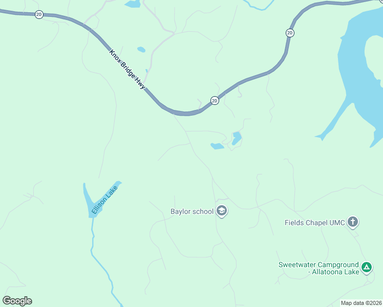 map of restaurants, bars, coffee shops, grocery stores, and more near 346 Fields Chapel Road in Canton