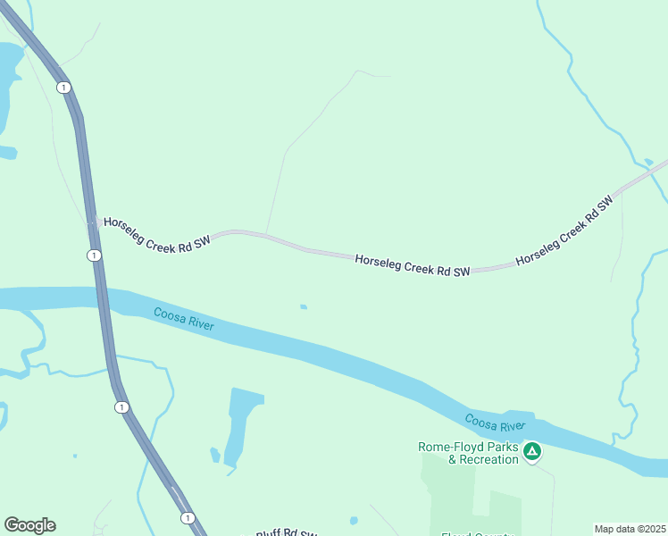 map of restaurants, bars, coffee shops, grocery stores, and more near 3241 Horseleg Creek Road Southwest in Rome