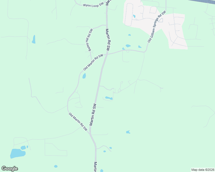 map of restaurants, bars, coffee shops, grocery stores, and more near 251 Martin Road Southwest in Cartersville