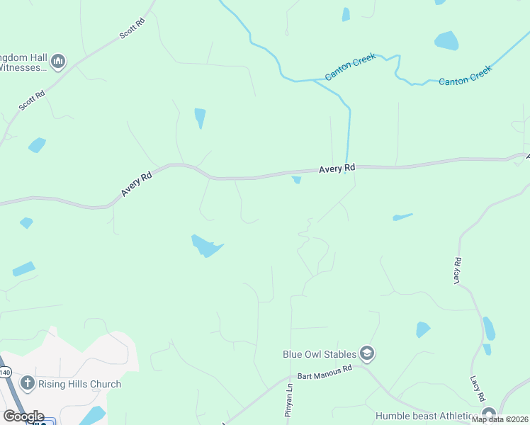 map of restaurants, bars, coffee shops, grocery stores, and more near 115 Sweetbriar Court in Canton