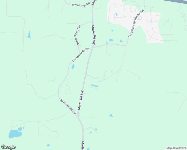 map of restaurants, bars, coffee shops, grocery stores, and more near 251 Martin Road Southwest in Cartersville