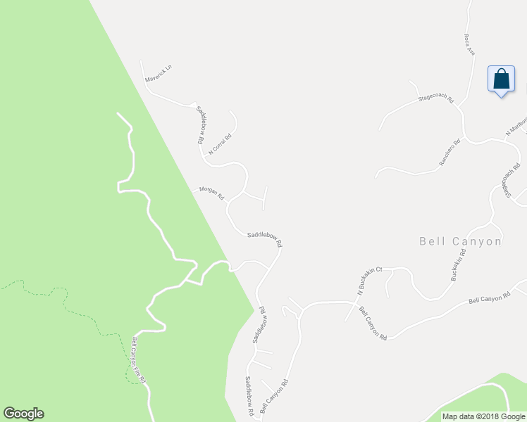 map of restaurants, bars, coffee shops, grocery stores, and more near 12 Mustang Lane in Ventura County