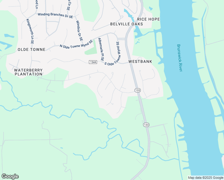 map of restaurants, bars, coffee shops, grocery stores, and more near 10193 Stoneybrook Court Southeast in Leland