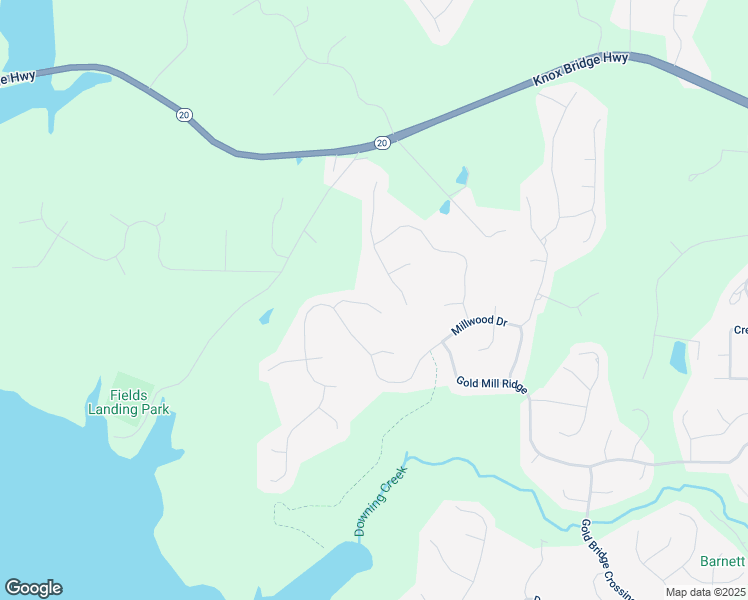 map of restaurants, bars, coffee shops, grocery stores, and more near 511 Millwood Court in Canton