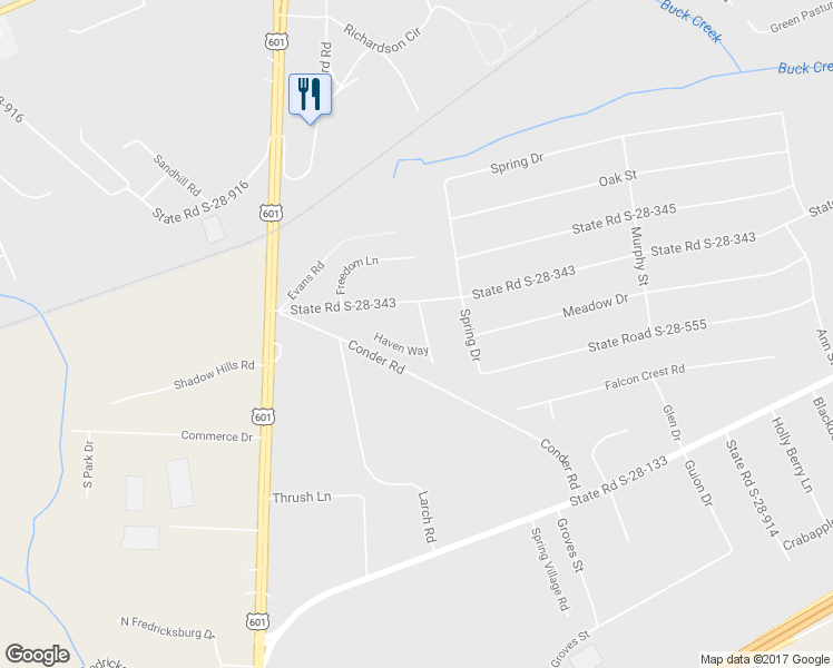 map of restaurants, bars, coffee shops, grocery stores, and more near 13 Glad Tidings Road in Lugoff