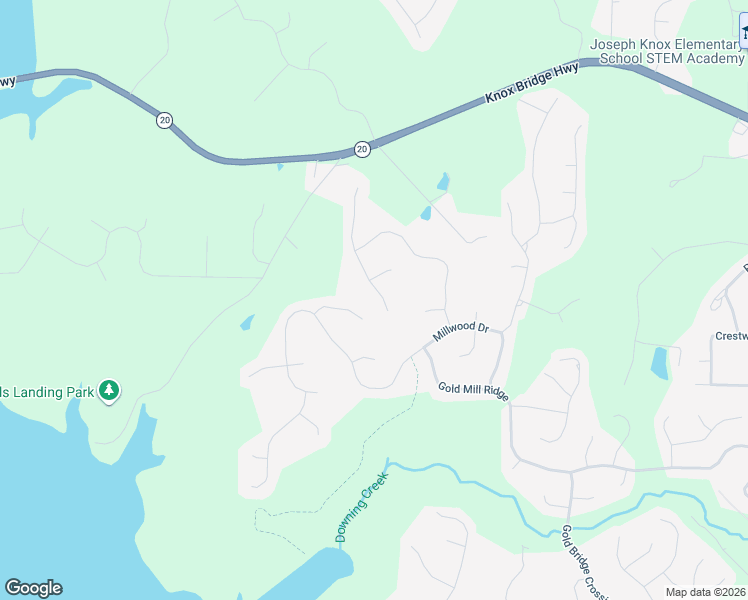map of restaurants, bars, coffee shops, grocery stores, and more near 305 Westbridge Lane in Canton