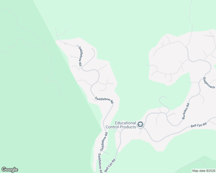 map of restaurants, bars, coffee shops, grocery stores, and more near 16 Mustang Lane in Bell Canyon