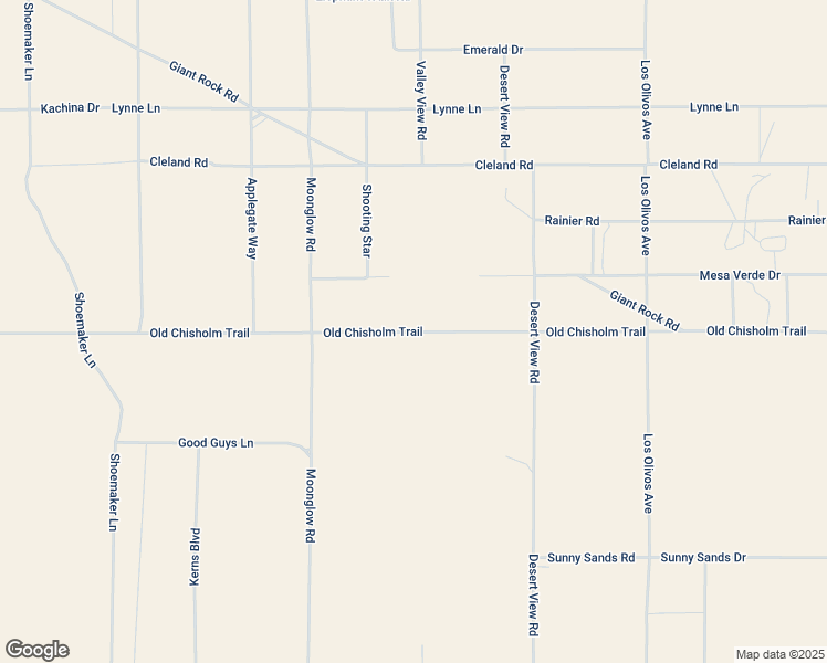map of restaurants, bars, coffee shops, grocery stores, and more near Old Chisholm Trail in San Bernardino County