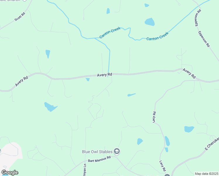 map of restaurants, bars, coffee shops, grocery stores, and more near 103 Old Avery Drive in Canton