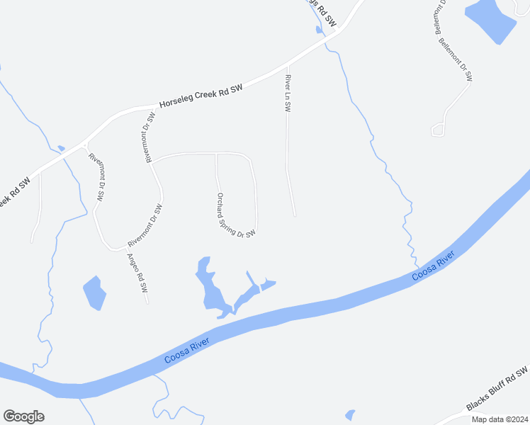 map of restaurants, bars, coffee shops, grocery stores, and more near 21 Orchard Spring Drive Southwest in Rome