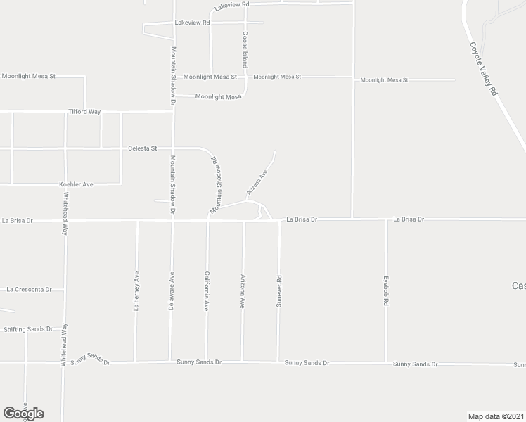 map of restaurants, bars, coffee shops, grocery stores, and more near 64060 La Brisa Drive in Joshua Tree