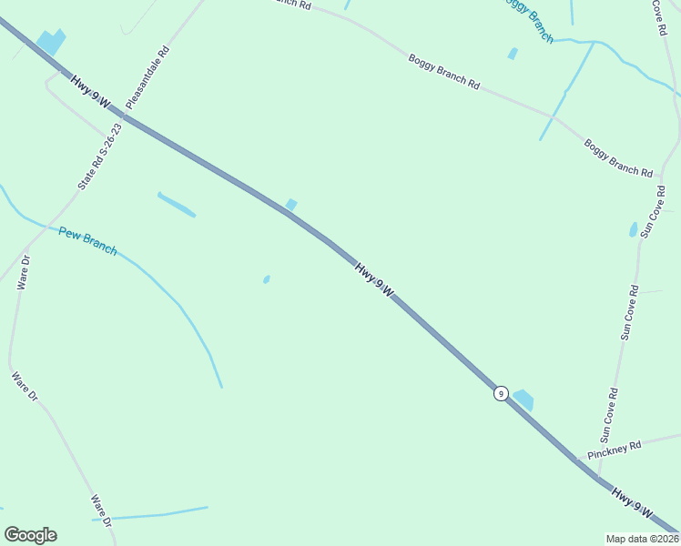 map of restaurants, bars, coffee shops, grocery stores, and more near 8855 South Carolina 9 in Nichols